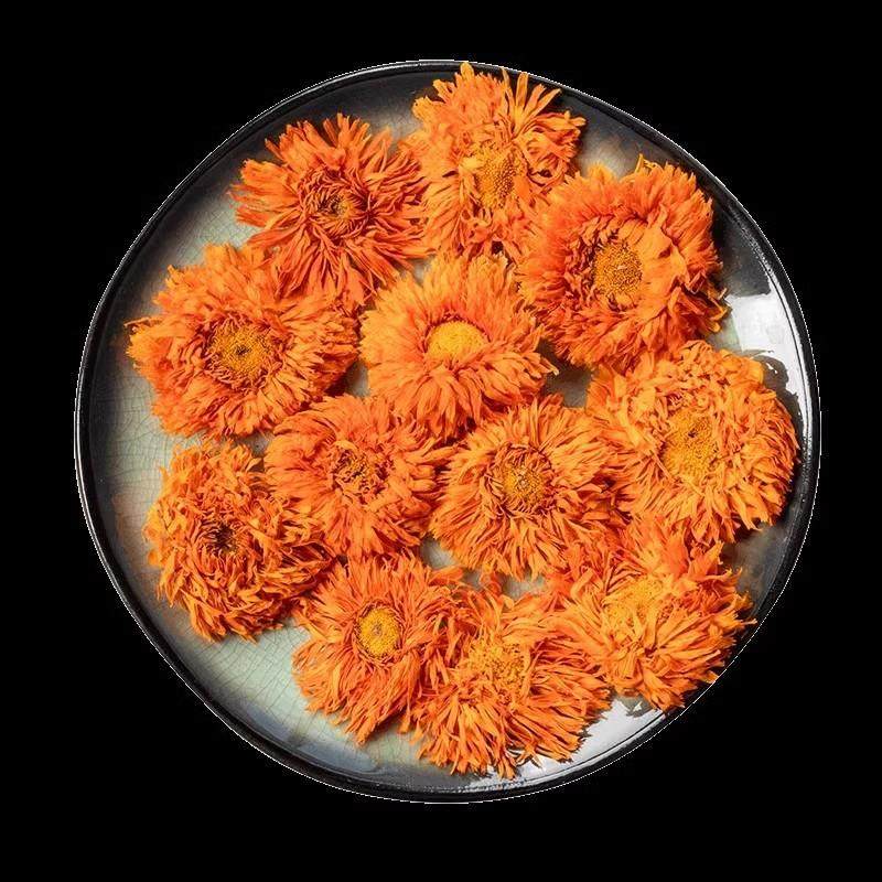 正宗金盏菊干花500g菊花茶金盏花另售特级散装和花草茶叶泡水喝的