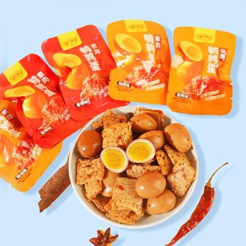 正宗鹌鹑蛋素肉豆干袋装烧