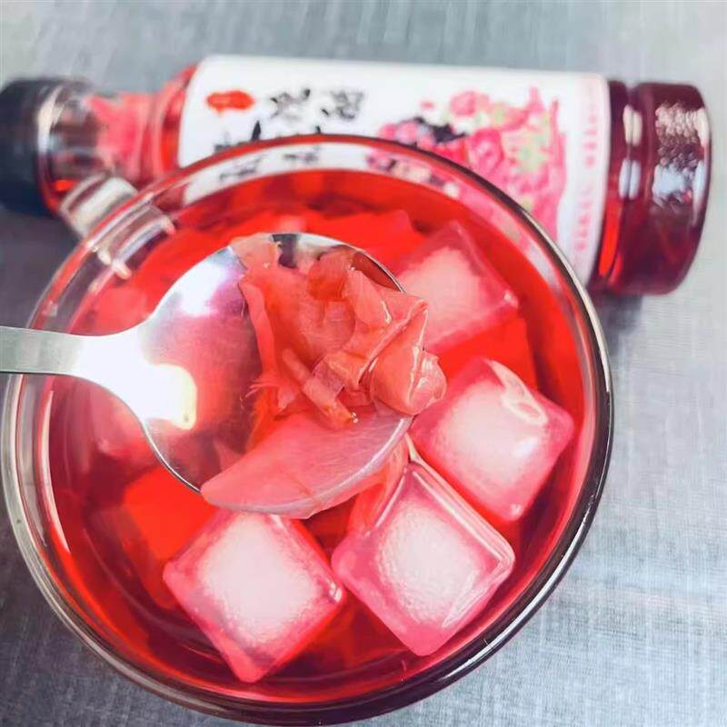 新货滇魁夫人玫瑰花醋鲜花汁植物饮料玫瑰花醋玫瑰花醋饮品花