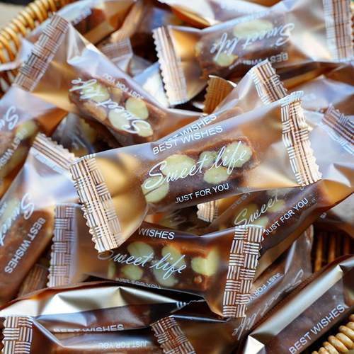 正宗低甜海盐巴旦木太妃糖