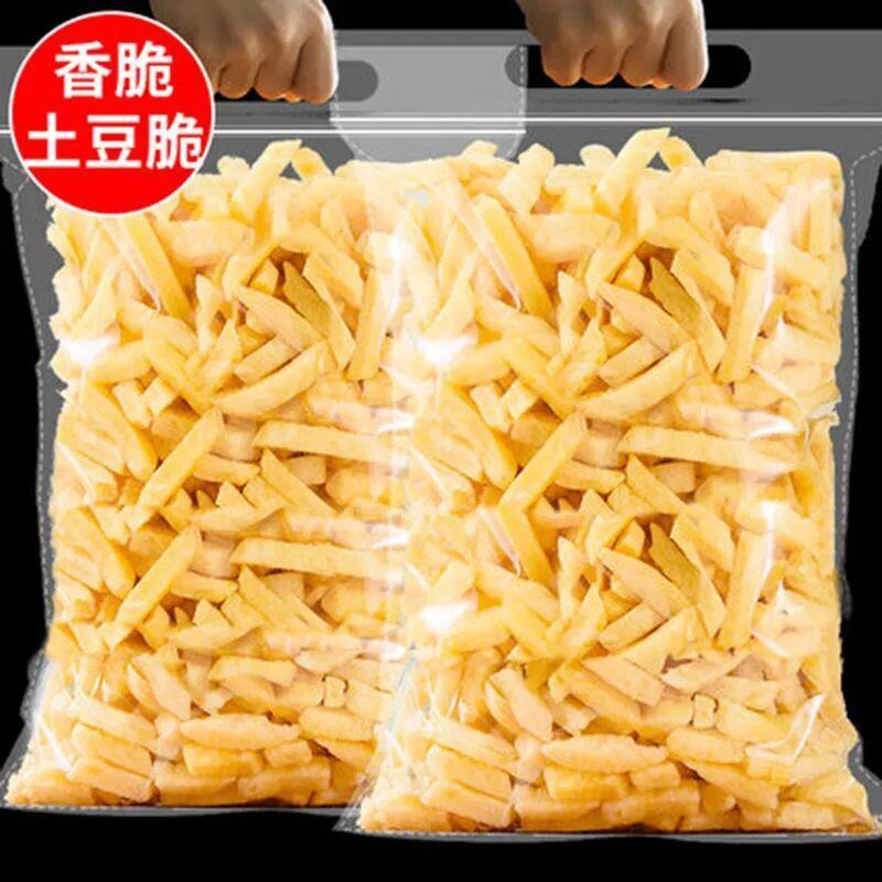 即食薯条脆500g蜂蜜黄油味土豆条马铃薯条休闲膨化小零食