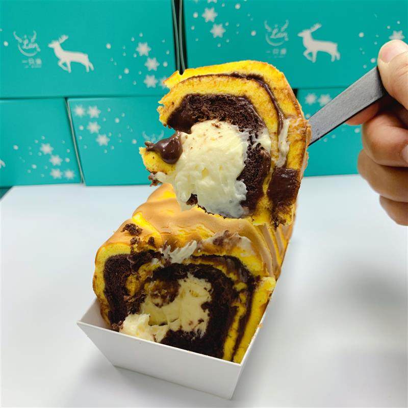 正宗 巧克力海盐乳酪虎皮蛋糕 代早餐芝士网红糕点心甜品零