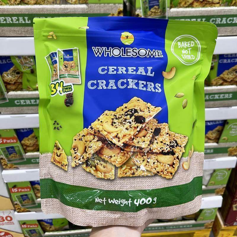 正宗超市蝴蝶森谷物饼干泰