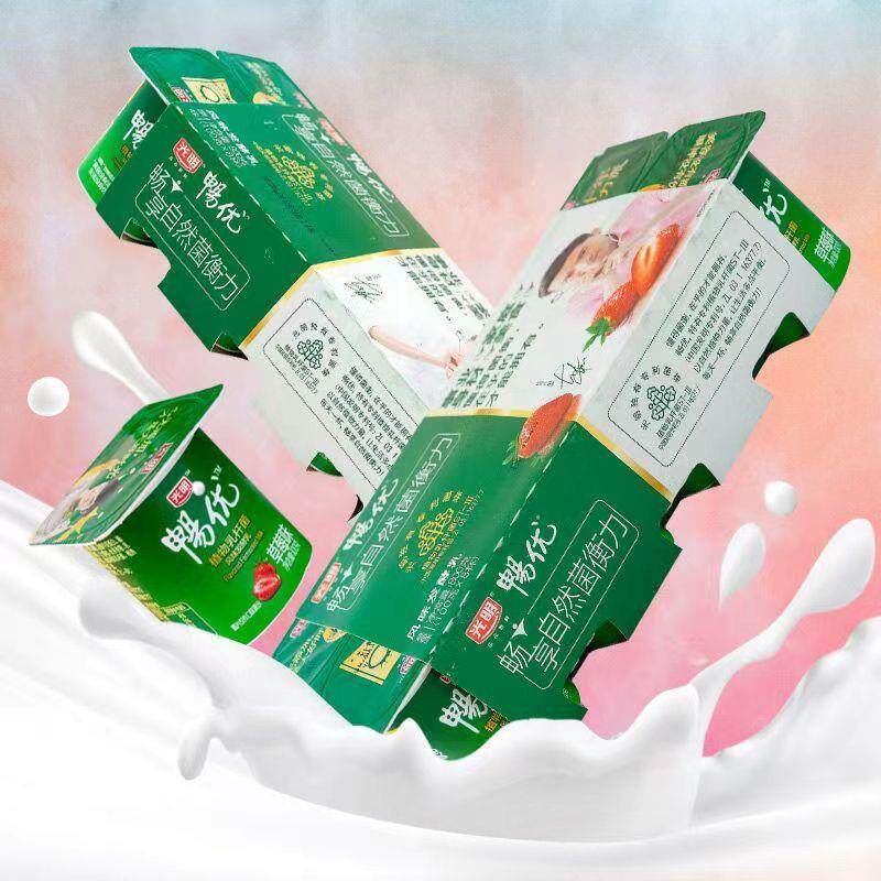 新货酸奶畅优优酪乳原味10