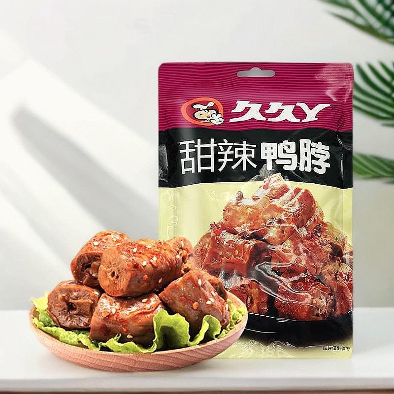 新日期(5袋装)甜辣鸭脖110
