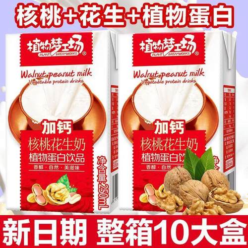 正宗早餐加钙核桃花生奶儿