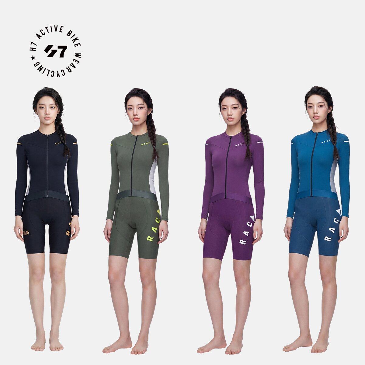 「早春新品-云澜男女款」春夏长袖云感丝公路骑行服透气轻薄防晒