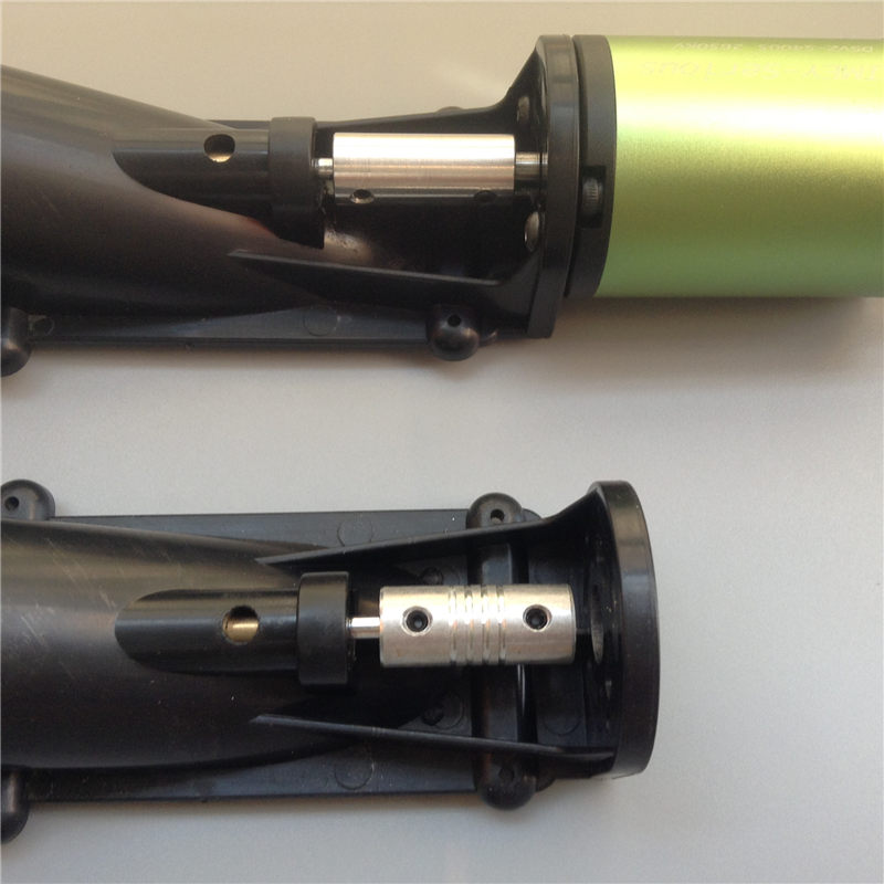 遥控船 喷水推进器 泵喷 喷射 推进器 船模 打窝船 浆喷  孔25mm