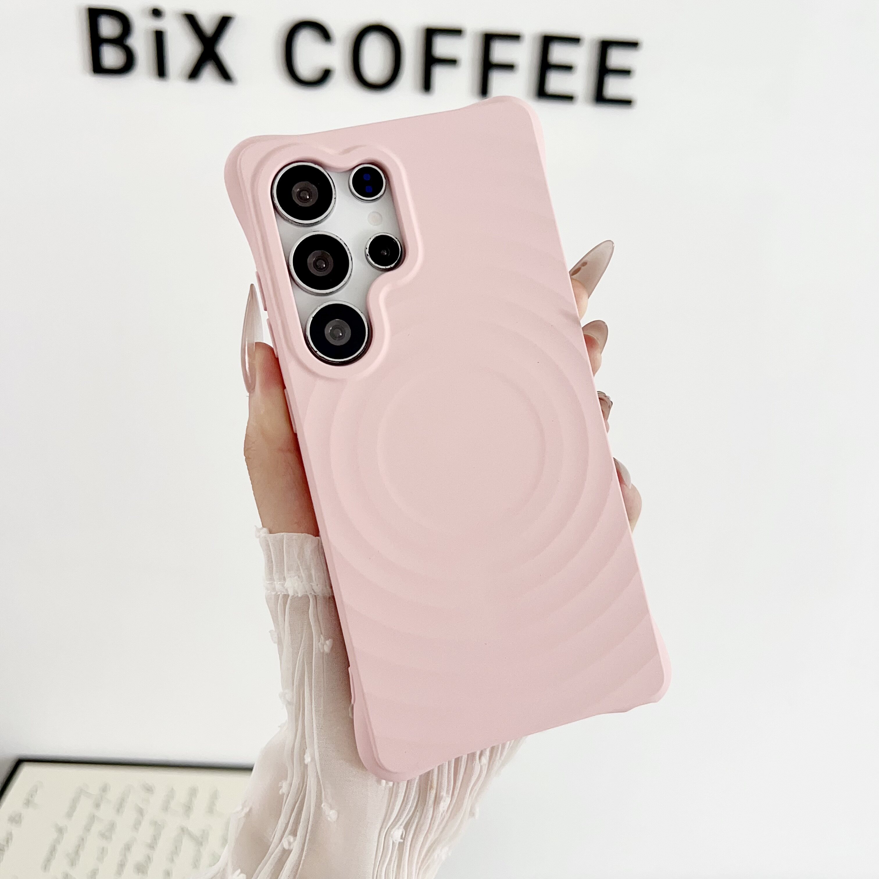 【波漾磁吸】适用三星S25Ultra手机壳新款galaxy25/24/23保护套防摔s25plus液态硅胶24+高级感独特好看软壳+