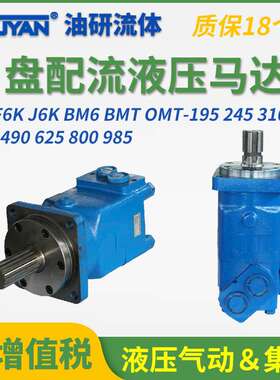 F6K J6K摆线BM6马达BMT OMT 6K-390/195/245/310/800/985/490/625