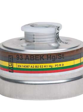 梅思安MSA 10097231-CN 93ABEK-Hg/St 防综合气体和粉尘过滤罐