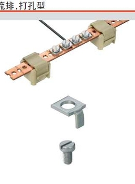 魏德米勒 NSCH 1M 汇流排 打孔型汇流排 0280200000