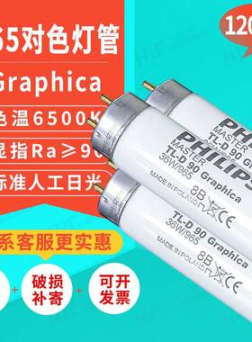 标准光源对色灯箱MASTTER TL-D90 36W/965 Graphica 看样对色灯管
