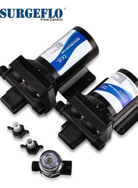 surgeflo电动隔膜泵12V24V自吸水泵房车游艇船用增压泵自动抽水泵