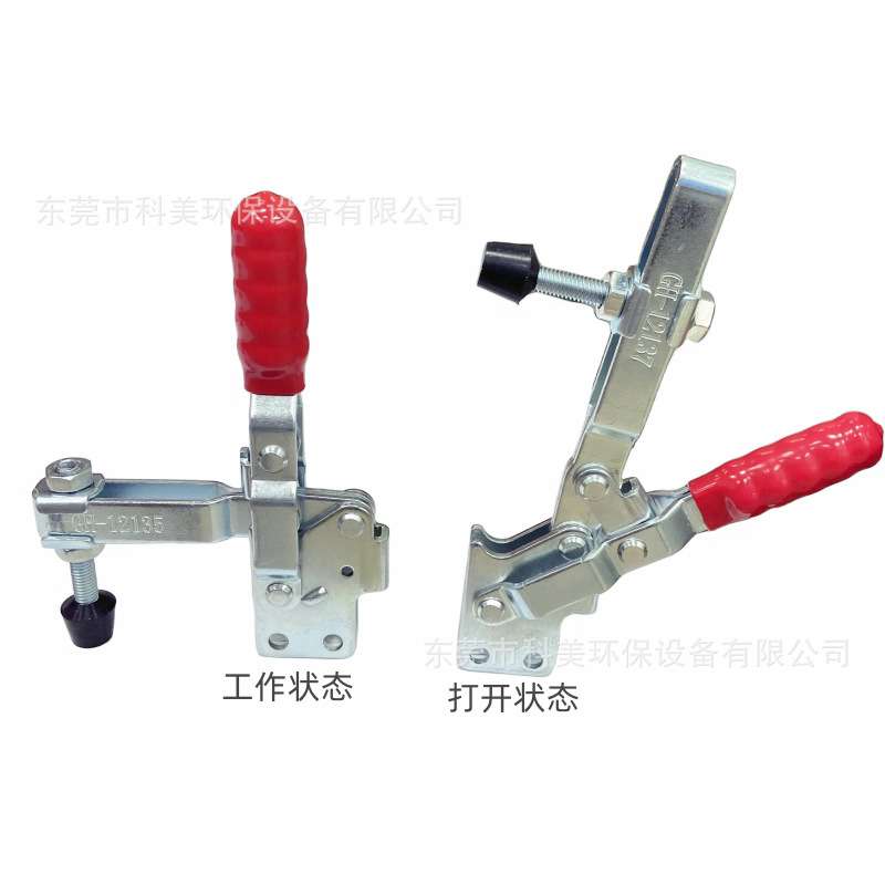 垂直304不锈钢快速夹具GH12135SS压夹压钳夹紧器