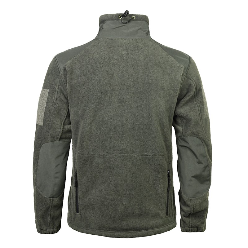 MEGE男加厚抓绒衣战术秋冬户外加绒加大加肥外套冲锋衣内胆警务