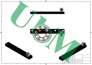 中载低速 R导轨滚轮轴承组件 GP2626M CF6