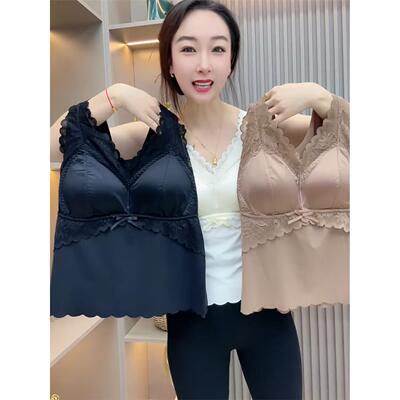 蕾丝美背背心女吊带内衣