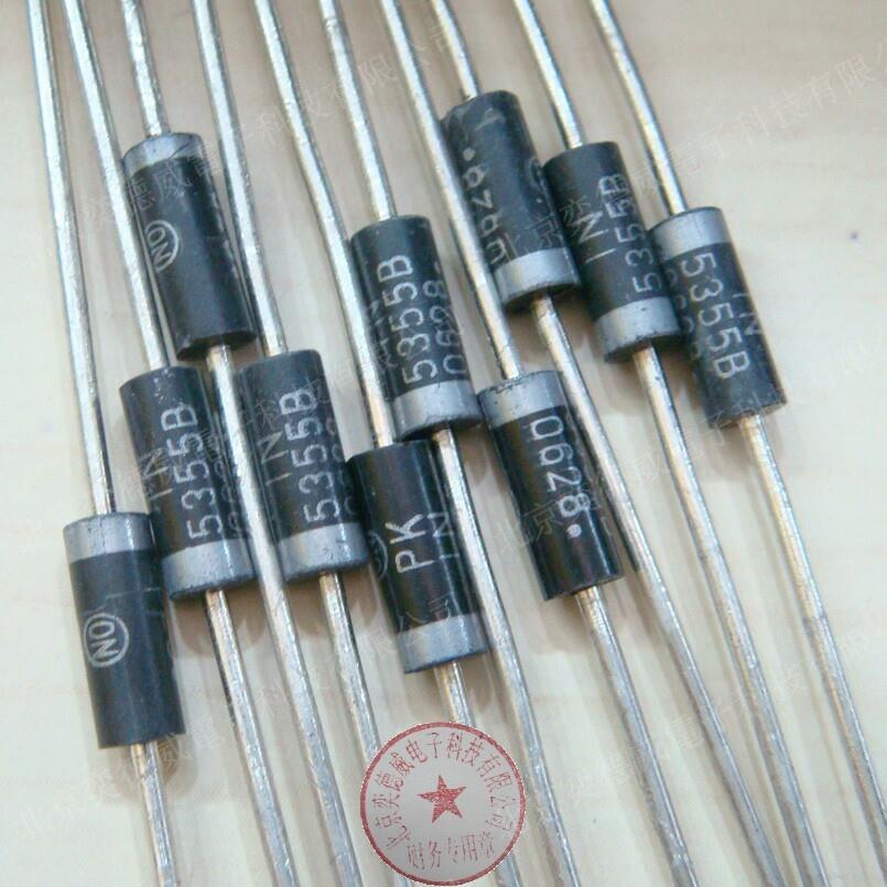 稳压二极管 5W 1N5368B 47V 51V 36V 82V 91V 100V 200V 33V 直插
