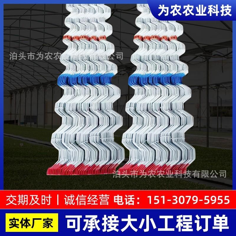 大棚卡簧白色北京卡簧农用大棚专用卡簧大棚薄膜卡簧压膜槽防风卡