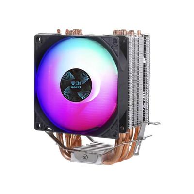 Avc四铜管彩灯2011针脚专用cpu散热器下压式4热管x79x99散热器