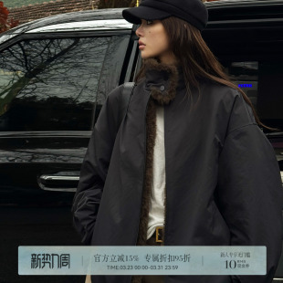 R-HER“水墨青华”三防90白鹅绒户外保暖休闲连帽立领时尚上衣Y65