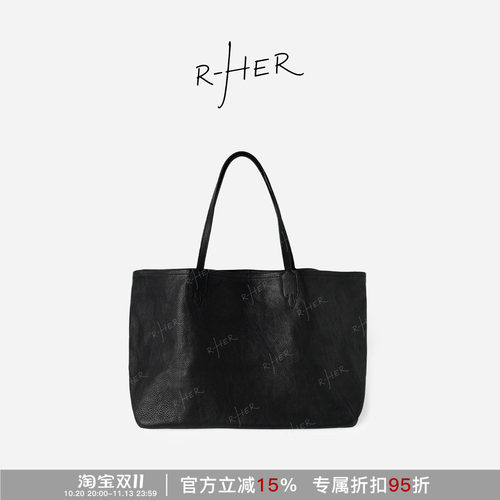 RHER STUDIO“塞纳包包”新款时尚百搭大容量通勤单肩托特女包B15