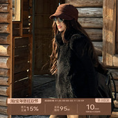 保暖马甲RW5NC6009 90鹅绒立领宽松型羊毛加厚款 HER 慵懒午夜