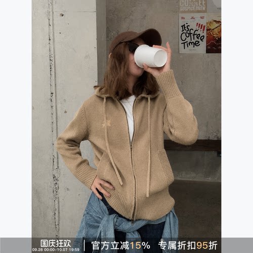 RHERSTUDIO宽松显瘦针织开衫