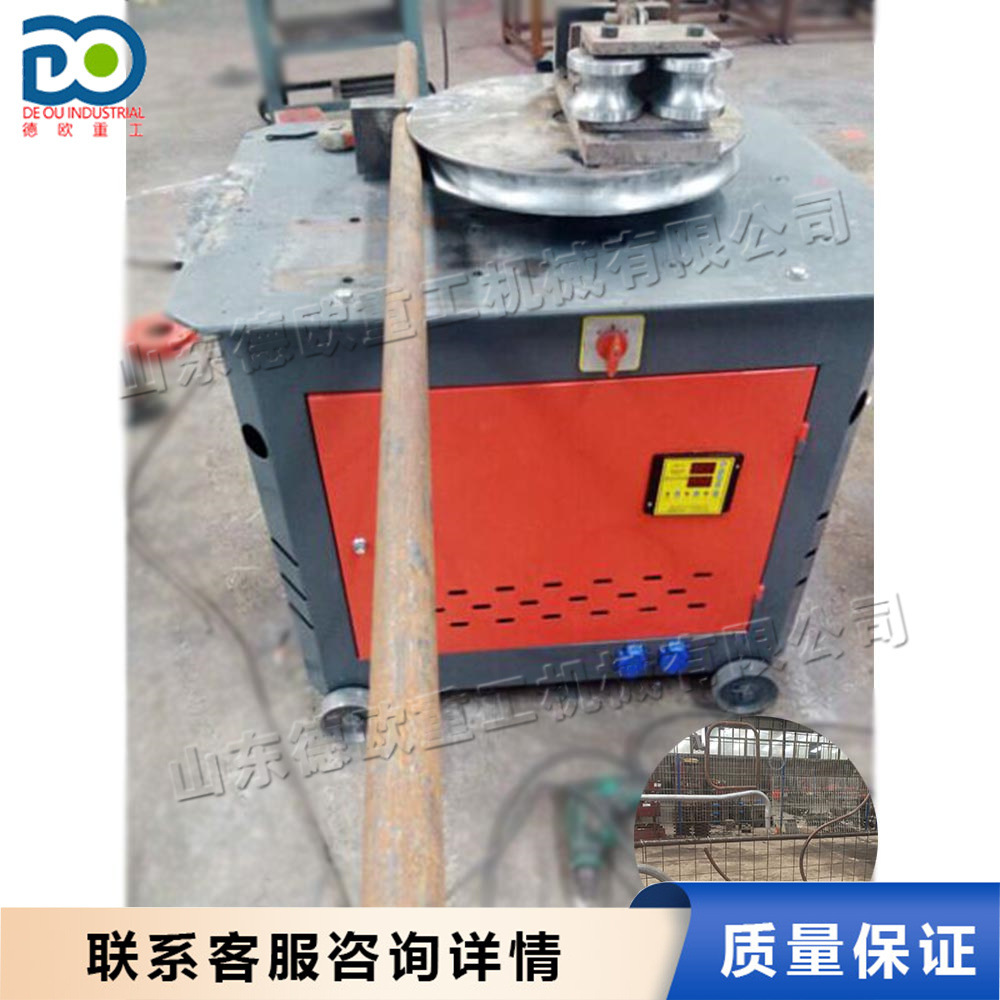 Platform pipe bending machine方管圆管折弯机 电动平台弯管机