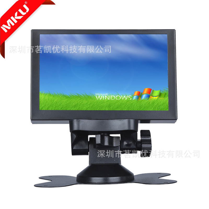实体工厂供应5寸监视器VGA AV BNC HDMI高清液晶显示器工业金属壳