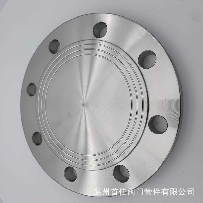现货304 2205法兰盲板 不锈钢RF面锻打法兰盖 堵头盖板