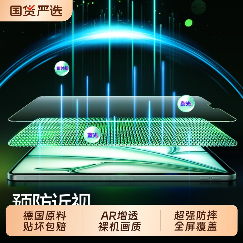 护眼增透，适用iPad保护膜图片