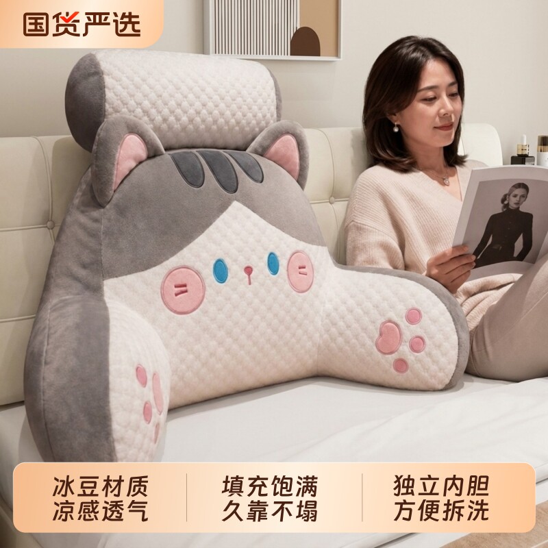 新款腰靠床头靠垫沙发靠枕图片