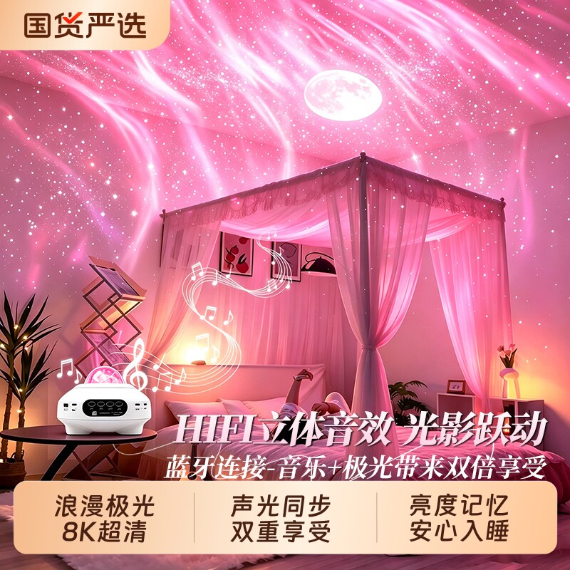 【超6000次加购】星空投影夜灯图片