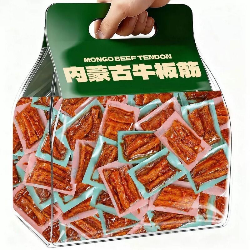 内蒙牛板筋特产零食小包装卤味休闲即食辣味健康优选香辣解馋大片
