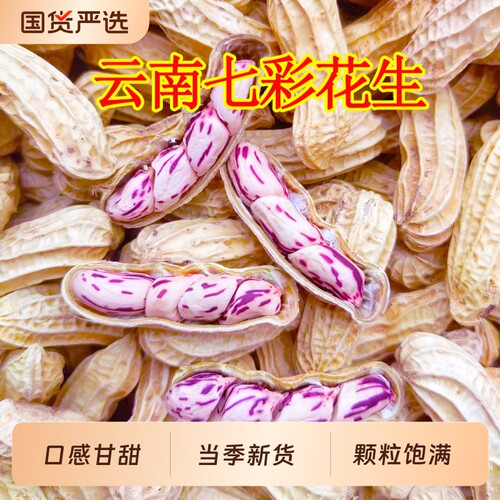 云鲜赞云南七彩花生咸味熟花生