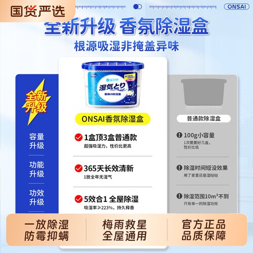 【100%除湿】持续干燥180天