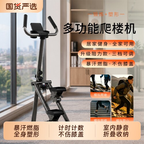 多功能爬楼机暴汗燃脂