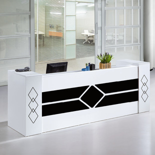 烤漆公司咨询台 办公柜台前台8120 迎宾台前台接待台收银吧台