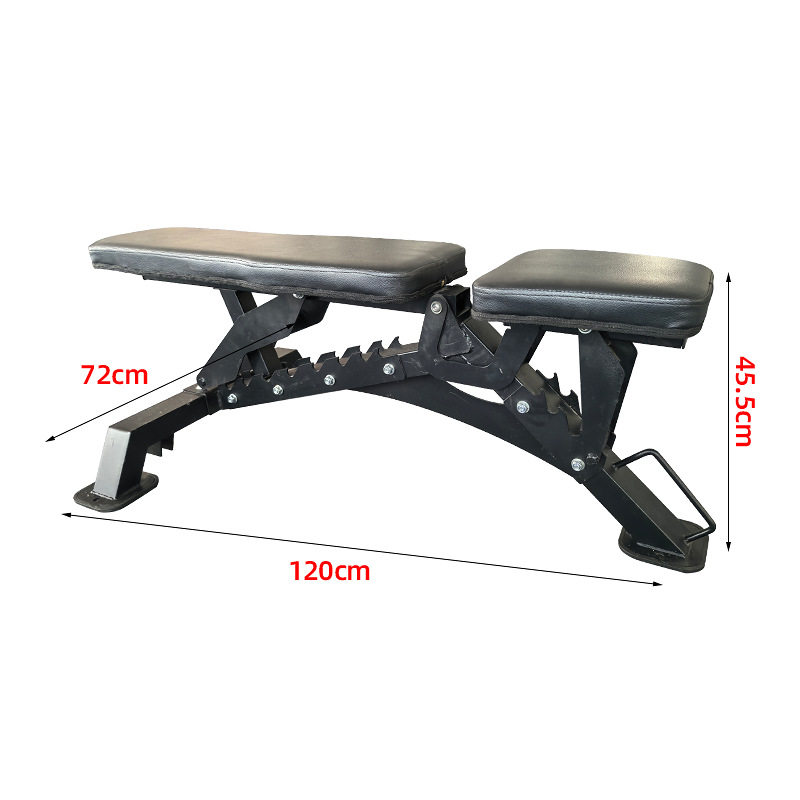 哑铃凳卧推凳腹肌凳可调节家用哑铃椅商用健身椅仰卧起坐健身器材