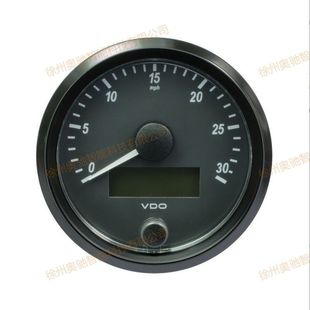 85mm支持J1939 直径80 CAN总线仪表VDO车速表30mph 安装