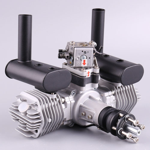 EPHIL X-76cc-T 航模模型汽油发动机对置双缸二冲程固定翼引擎