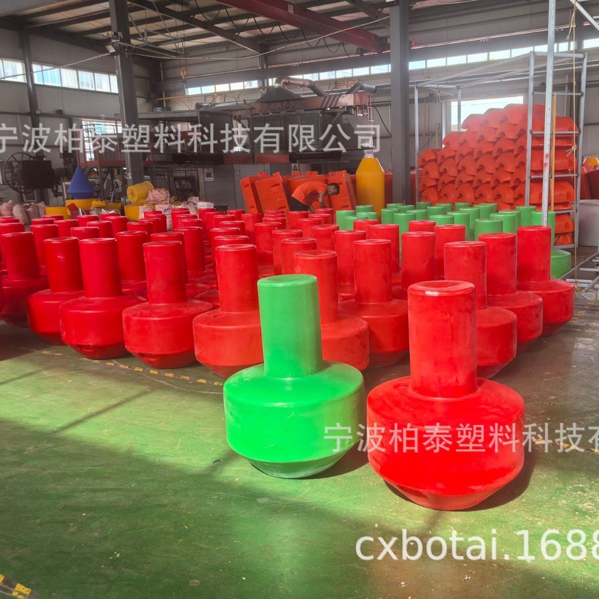 水上施工拦船标 禁航浮标  600*900水库警示船标 2025新款