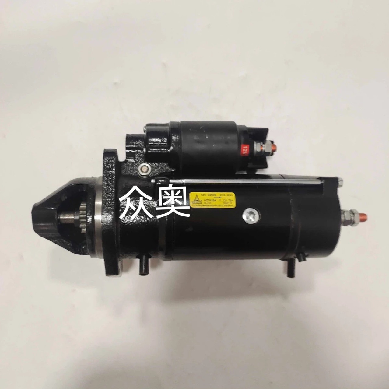 道依茨BF6M2012C起动机01183712马达01180928KZ道依茨起动机12V