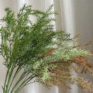 10叉松针草 仿真花仿真绿植天门冬千层金金鱼草家居插花装饰婚庆