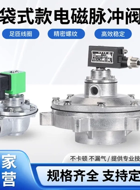 淹没式脉冲电磁阀DMF-Y-50S/62S/76S 式除尘器3寸 MD376S膜片