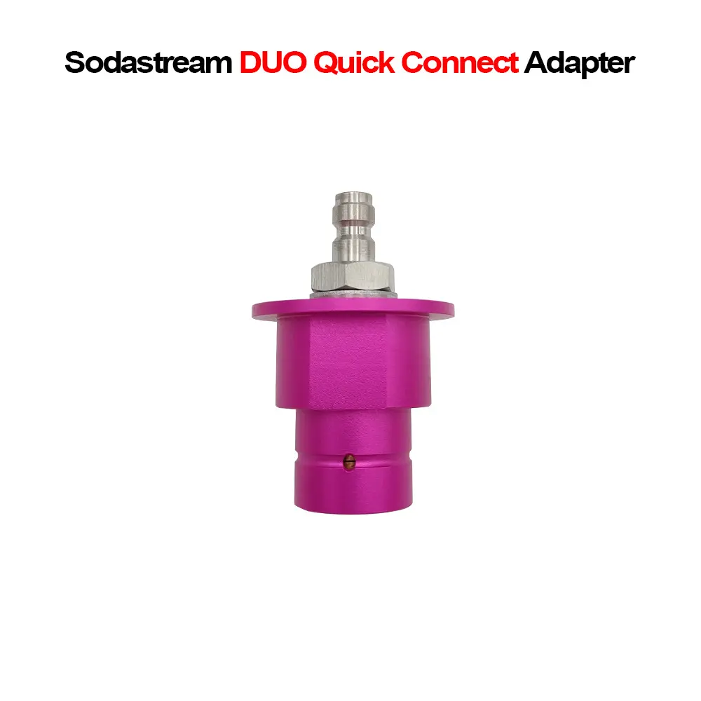 新款sodastream DUO气泡水机/TERRA苏打水机充气接头快速接头