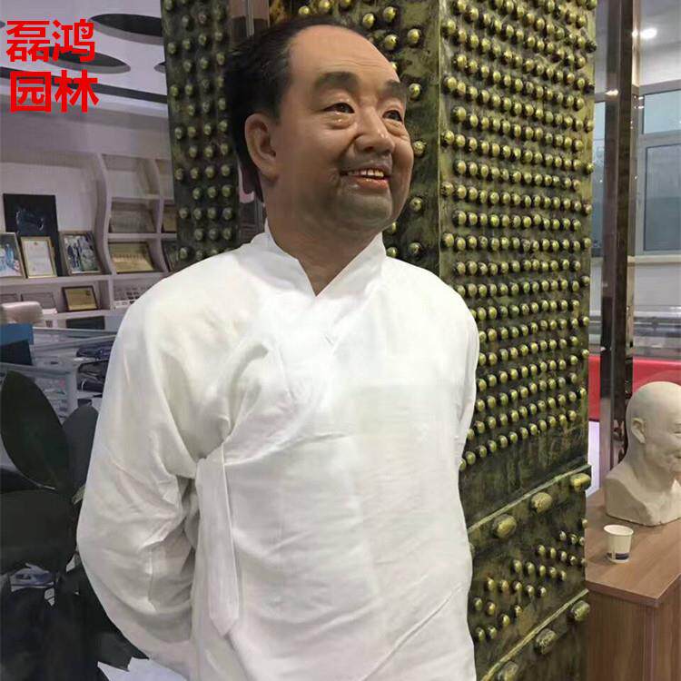 仿真硅胶蜡像人物雕塑真人伟人名人硅胶像大型商场美陈装饰品摆件