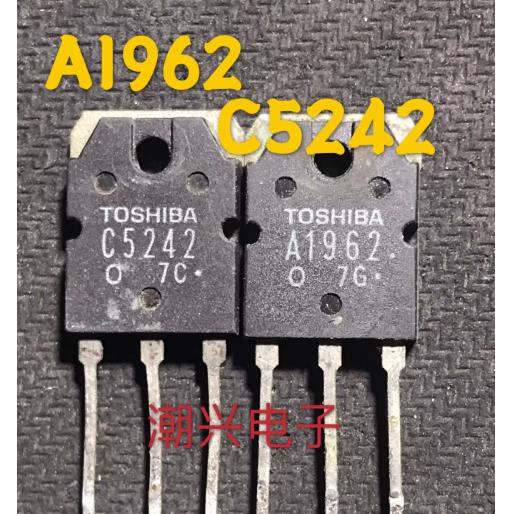 进口正品拆机对管 A1962 C5242/ 2SA1962 2SC5242 测试好 对2.4元